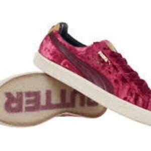 Puma Red Velvet Extra Butter X Clyde Slip-On Sneakers